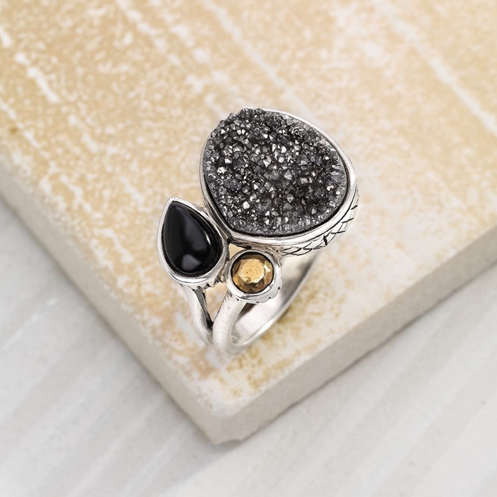 Silpada Crystal Cave Ring